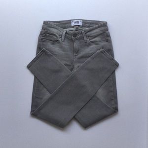 Paige Denim Dove Gray Verdugo Ankle Denim